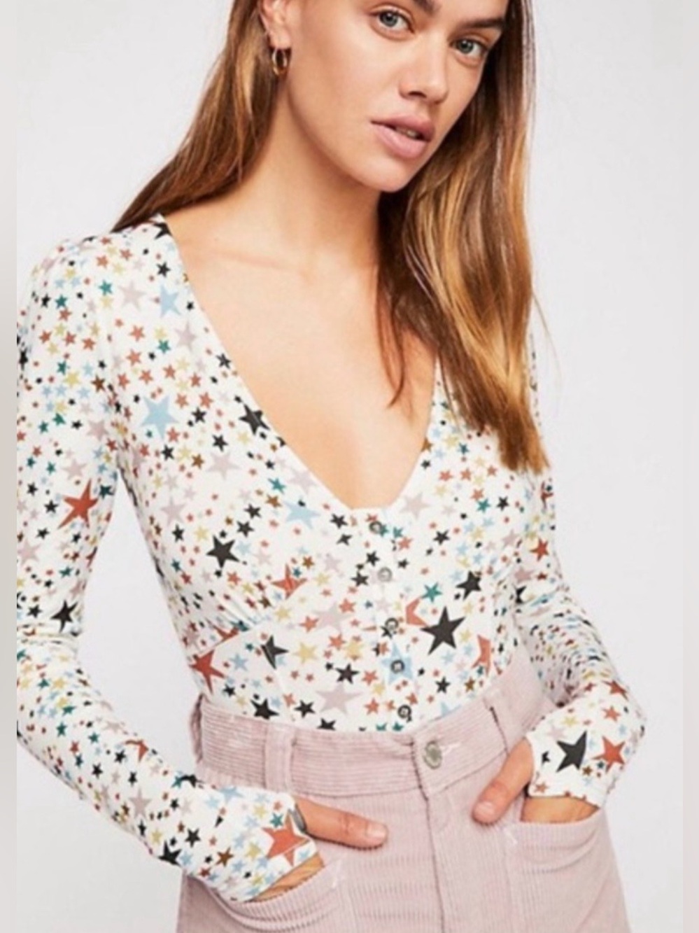 Free People Girls Like Us Bodysuit